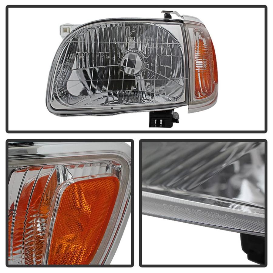 ACANII For 2001 2004 Toyota Tacoma Headlights+Corner Parking Si 並行輸入品_3