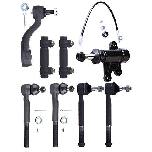 SCITOO 9pcs Front Suspension Kit Inner Outer Tie Rod End Adjusti 並行輸入品_1