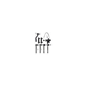 SCITOO 9pcs Front Suspension Kit Inner Outer Tie Rod End Adjusti 並行輸入品_2