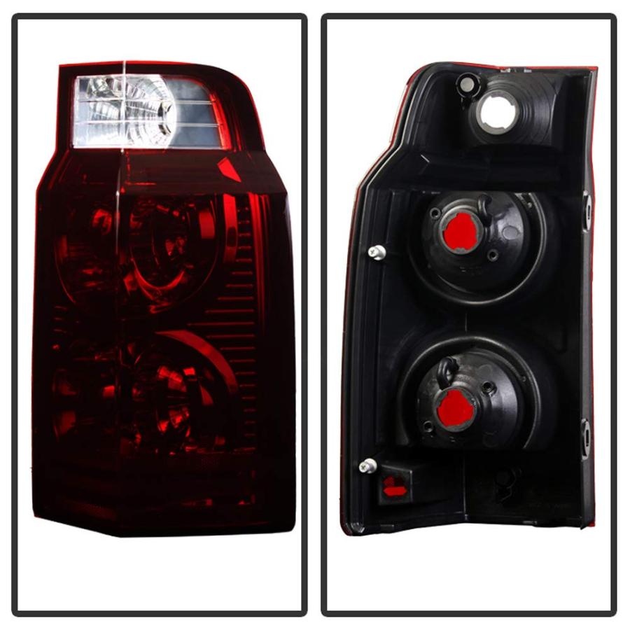 ACANII   For Red Smoke 2006 2010 Jeep Commander Tail Lights Lamps 並行輸入品の画像
