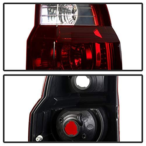 ACANII   For Red Smoke 2006 2010 Jeep Commander Tail Lights Lamps 並行輸入品の画像