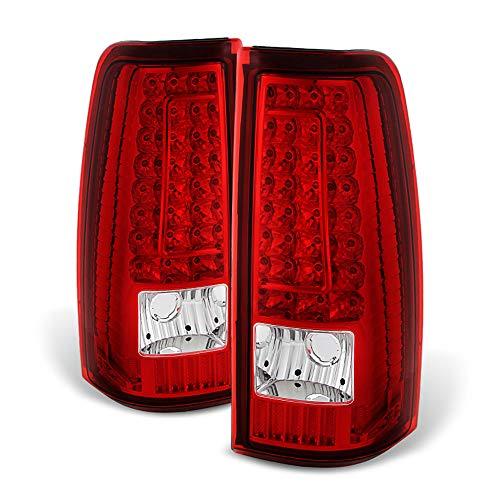 ACANII   1999 2002 シボレー シルバラード 1500 99 06 GMC シエラ レッド LED テールライト  並行輸入品の画像