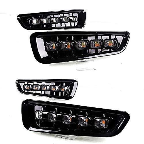 July King Compatible for Ford F 150 Raptor 2017 2021 車のLED昼間走行灯， 並行輸入品_4