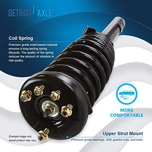 【並行輸入品】 Detroit Axle Front Struts for 1998 2002 Honda Accord 1999 2003