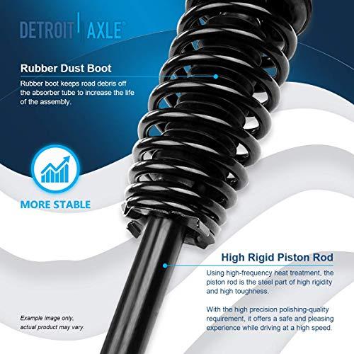 【並行輸入品】 Detroit Axle Front Struts for 1998 2002 Honda Accord 1999 2003