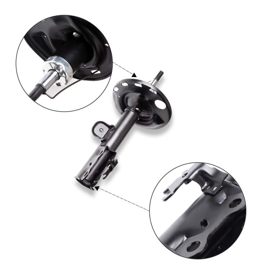 Shocks Struts,ECCPP Front Pair Shock Absorbers Strut Kits for 20 並行輸入品の画像