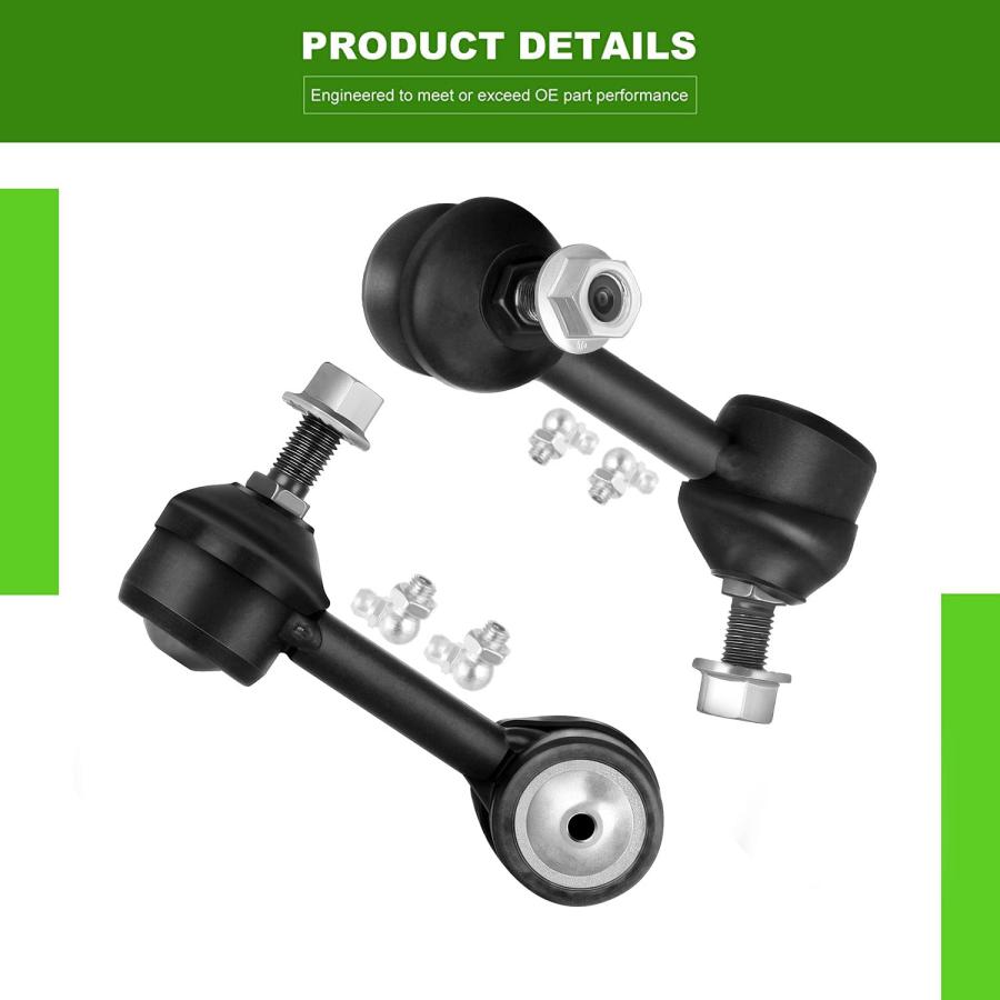 SCITOO 8pcs Suspension Kit 2 Rear 2 Front Sway Bar 2 Outer 2 Inn 並行輸入品の画像