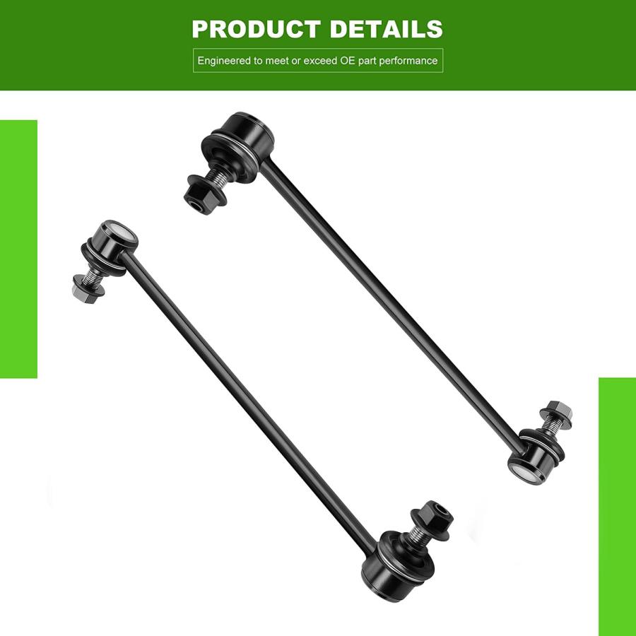 SCITOO 8pcs Suspension Kit 2 Rear 2 Front Sway Bar 2 Outer 2 Inn 並行輸入品の画像