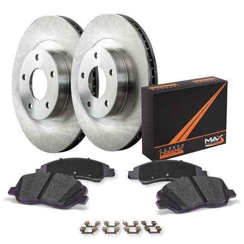 Max Advanced Brakes Rear Brake Kit For 2011 2012 2013 2014 2015  並行輸入品の画像