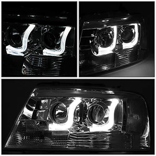 【並行輸入品】 Auto Dynasty Dual LED DRL Headlights Assembly Compatible with 20の画像