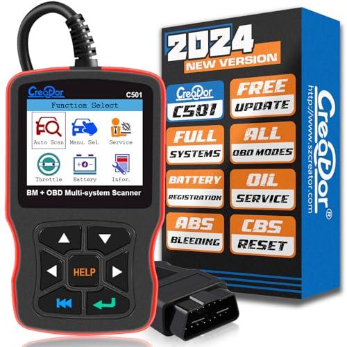 Creator C501 OBD2スキャナー BMW Mini EPB ABS SRS DPF オイル