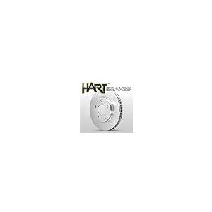 【並行輸入品】 Hart Brakes Rear Brakes and Rotors Kit |Rear Brake Pads| Brake R