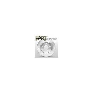 【並行輸入品】 Hart Brakes Rear Brakes and Rotors Kit |Rear Brake Pads| Brake R