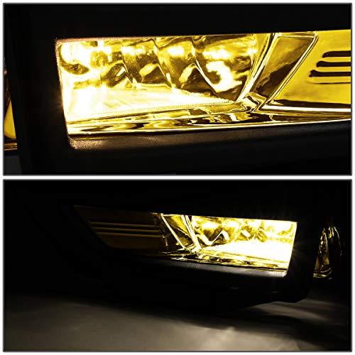 Driving Fog Lights Lamps with Bezel and Switch Compatible with N 並行輸入品の画像