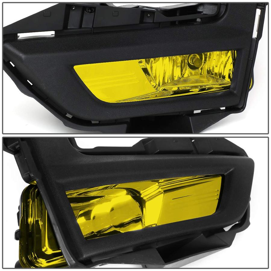 Driving Fog Lights Lamps with Bezel and Switch Compatible with N 並行輸入品の画像