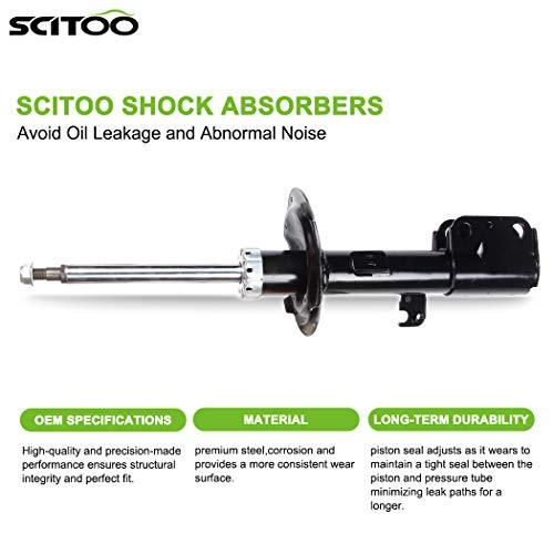 【並行輸入品】ショックストラット、SCITOO フロントリアガスストラット ショックアブソーバ 2005 2006 2007 2008 2009の画像