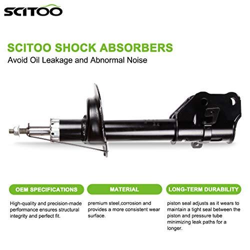 SCITOO ショックストラット フロントガスストラット ショックアブソーバー 2007 2008 2009 フォード エッジ 2 並行輸入品_4