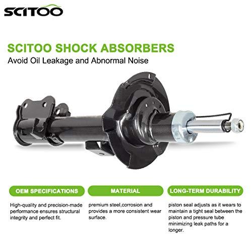 SCITOO フロントショック2個セット ショックとストラット フォードエスケープ用 01 02 03 04 05 06 07 0 並行輸入品の画像