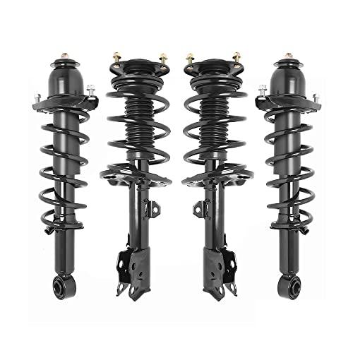 COMPLETESTRUTS   フロント\u0026リア コンプリートストラットアセンブリ コイルスプリング付き 交換用 2014 201 並行輸入品_1