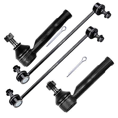 SCITOO 4pcs Front Suspension Kit Outer Tie Rod End Sway Bar Link 並行輸入品の画像