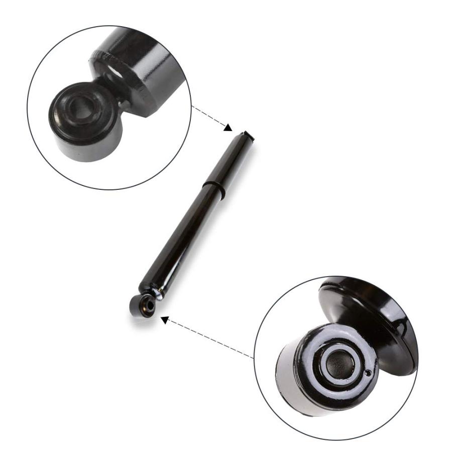 Shocks Struts，ECCPP Front Rear Shock Absorbers Strut Kits Compat 並行輸入品_3