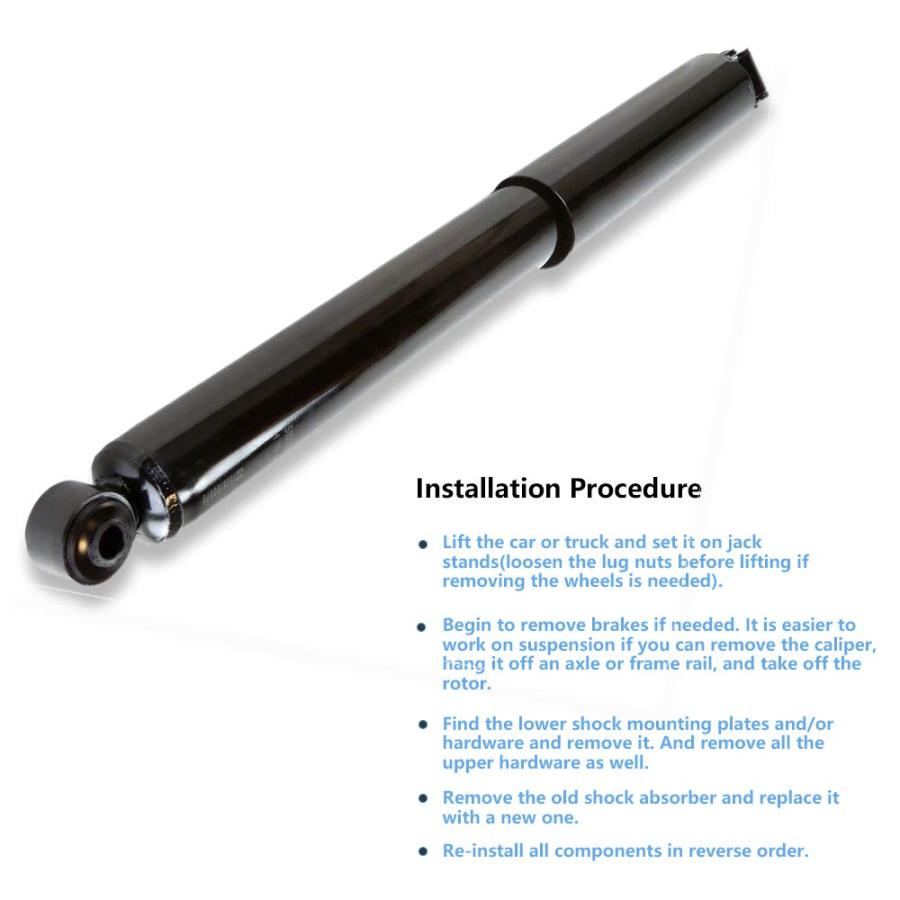 Shocks Struts，ECCPP Front Rear Shock Absorbers Strut Kits Compat 並行輸入品_6