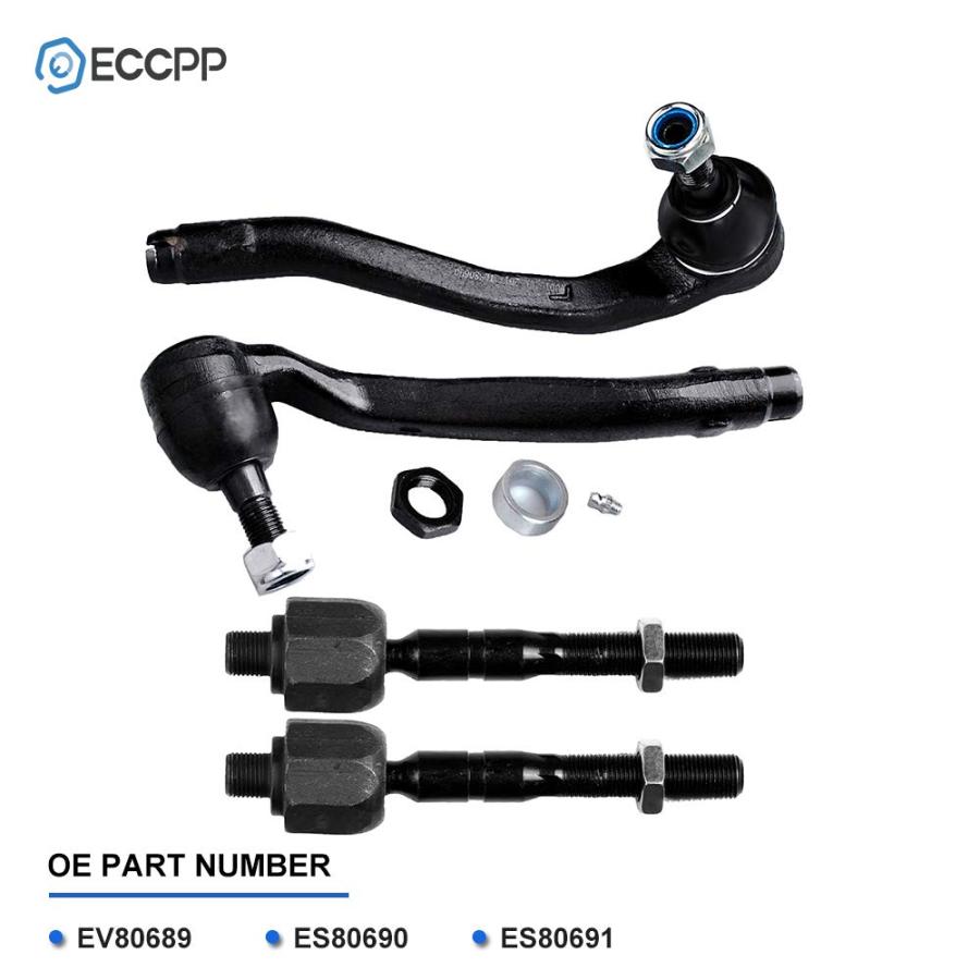 ECCPP フロントインナーアウタータイロッドエンド 98 99 00 01 02 03 04 05 メルセデスベンツ ML320 並行輸入品の画像