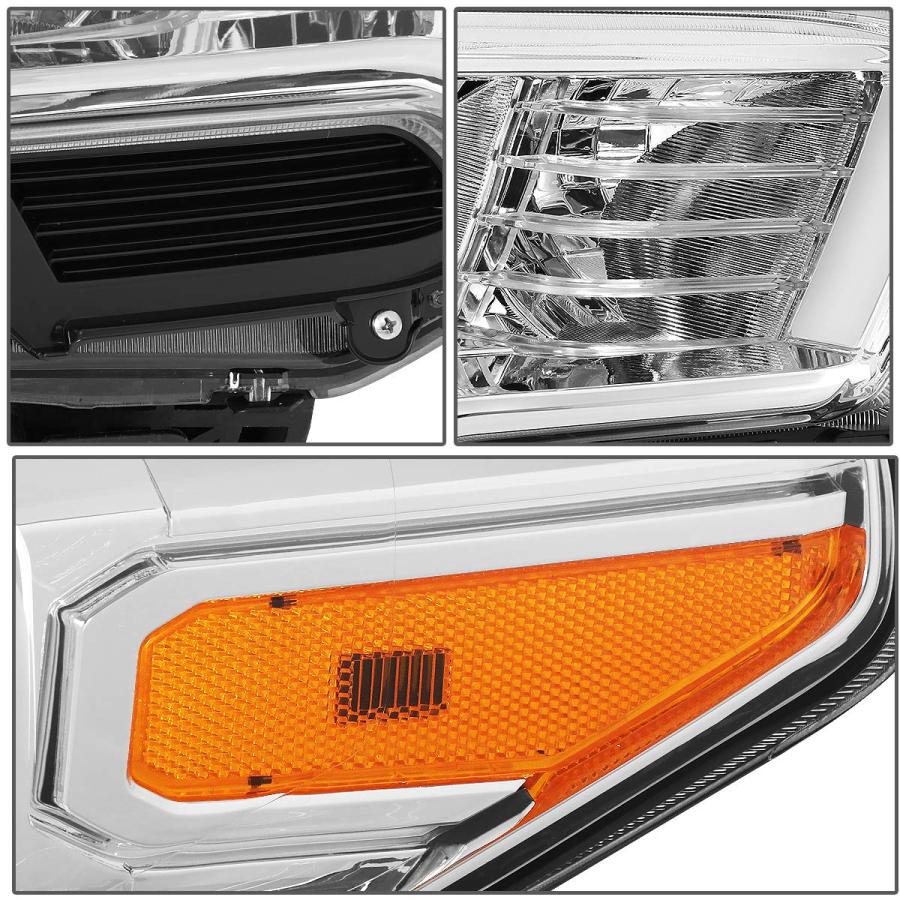 Auto Dynasty Headlights Assembly Compatible with 2016 2020 Toyot 並行輸入品_9