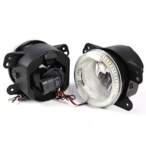IKON MOTORSPORTS フォグライト 2007 2016 Jeep Wrangler 2005 2010 Chrysle 並行輸入品の画像