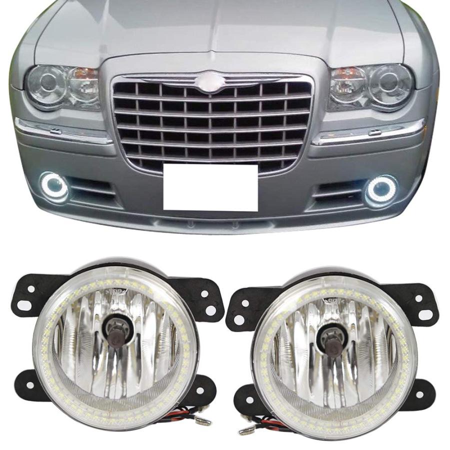 IKON MOTORSPORTS フォグライト 2007 2016 Jeep Wrangler 2005 2010 Chrysle 並行輸入品の画像