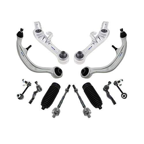 PartsW 12 Pc Front Complete Suspension Kit Lower Control Arms 並行輸入品