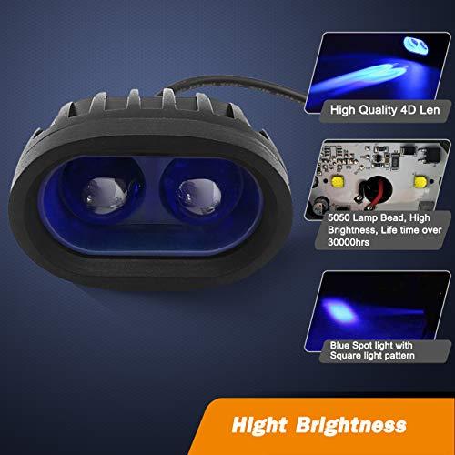 20W Forklift Blue Safety Light Warehouse Forklift Lights Safe Wa 並行輸入品の画像