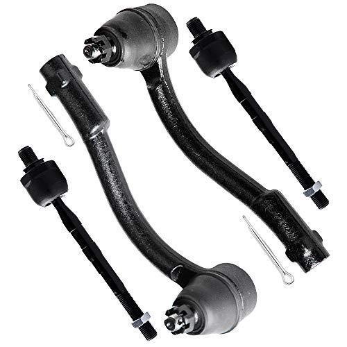 SCITOO サスペンションキット 4個 フロントインナー2個 アウタータイロッドエンド 2006 2011 ヒュンダイアクセント 並行輸入品_1
