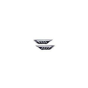 IKON MOTORSPORTS サイドマーカーライト 2016 2018年式ホンダシビックに対応 | 第10世代JDMスイッチバ 並行輸入品の画像