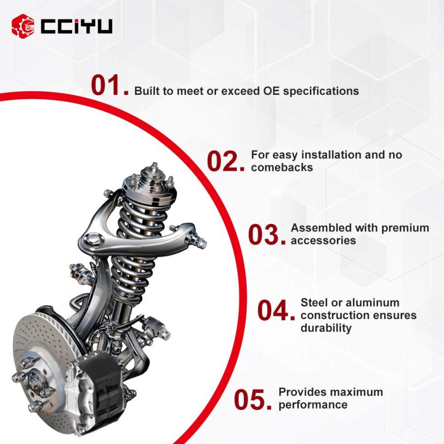 cciyu 下部サスペンションボールジョイント 2004 2007 ビュイック・レイニア 2002 2007 GMC エンボイ 2 並行輸入品の画像