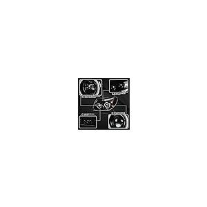 Autozensation 2003 2005 トヨタ 4Runner LED デュアルヘイロー プロジェクターヘッドライト ジェ 並行輸入品の画像