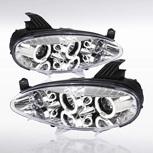AUTOZENSATION 2001 2005 Mazda Miata LED Halo Chrome ハウジング クリアレンズ 並行輸入品_1