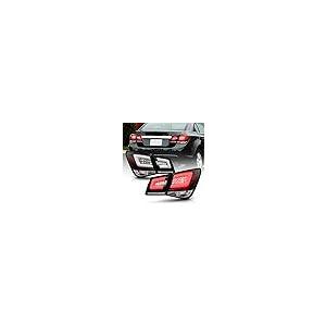 【並行輸入品】 ACANII   For 2012 2016 Chevy Cruze Black Housing LED Tail Lightsの画像