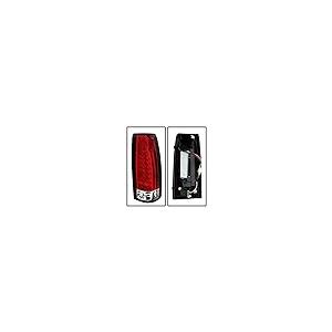 ACANII   1988 1998 シボレー シルバラード GMC シエラ サバーバン タホ レッド クリア LED テールライ 並行輸入品の画像