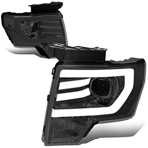 【並行輸入品】DNA MOTORING HL 3D F15009 SM CL1 ペア 3D LED DRL プロジェクターヘッドライトランプセッの画像