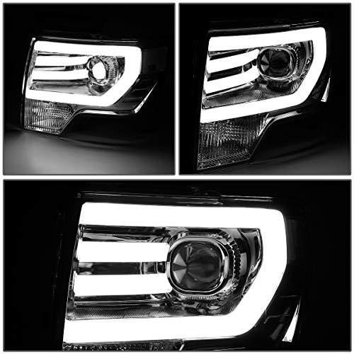 【並行輸入品】DNA MOTORING HL 3D F15009 SM CL1 ペア 3D LED DRL プロジェクターヘッドライトランプセッの画像