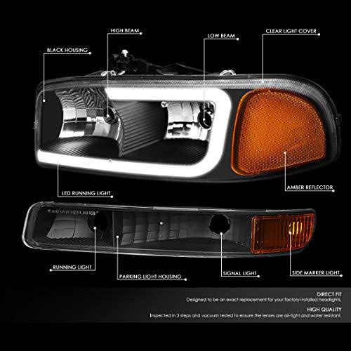 【並行輸入品】DNA Motoring HL LB2 SIERRA99 BK AM LED DRL フロントドライビングヘッドライト+ウィンカー_3