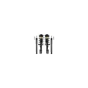 Klimoto Front and Rear 4 Wheel Complete Strut Assembly with Gas 並行輸入品_2