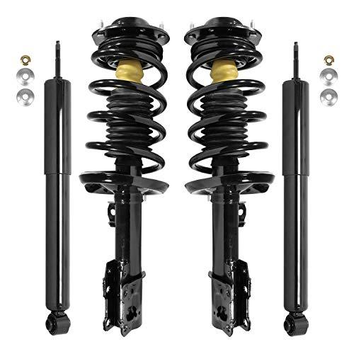 Klimoto Front and Rear 4 Wheel Complete Strut Assembly with Gas 並行輸入品_4