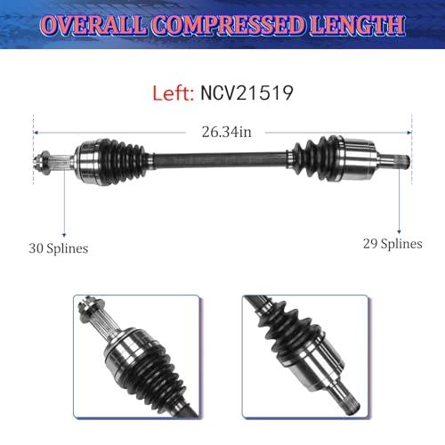 【並行輸入品】 Maxfavor CV Axle Shaft Assembly fit for Acura TL 2009 2012 3.5L,の画像