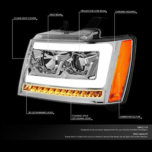 【並行輸入品】DNA Motoring HL HPL CSA07 CH AM クロム アンバー シーケンシャル シグナル LED DRL プロジの画像