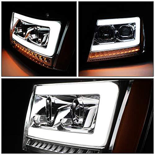 【並行輸入品】DNA Motoring HL HPL CSA07 CH AM クロム アンバー シーケンシャル シグナル LED DRL プロジの画像