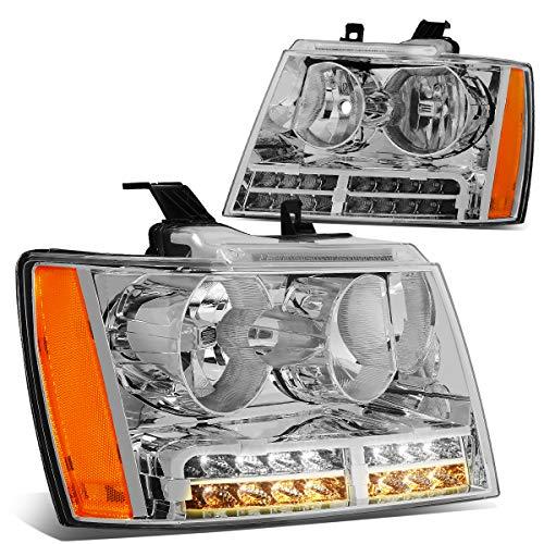 【並行輸入品】DNA Motoring HL LED CSA07 CH AM ペア LED DRL+ウィンカー プロジェクター ヘッドライト ヘの画像