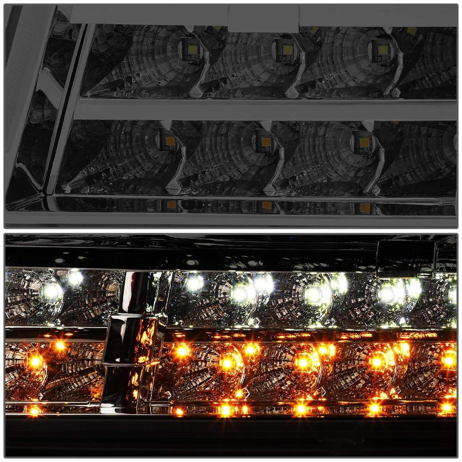 【並行輸入品】DNA MOTORING HL LED CSA07 SM CL1 ペア LED DRL+ウィンカー プロジェクター ヘッドライトの画像