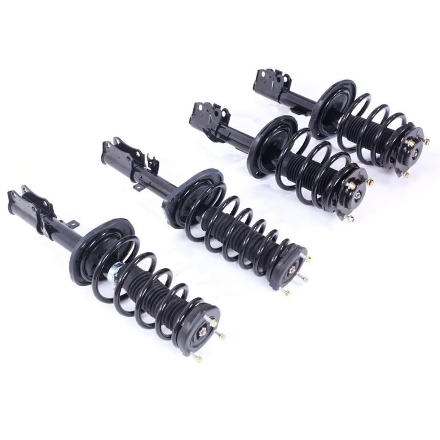 Full Set of Complete Struts Assembly w/Coil Spring Front Rear Sh 並行輸入品_3